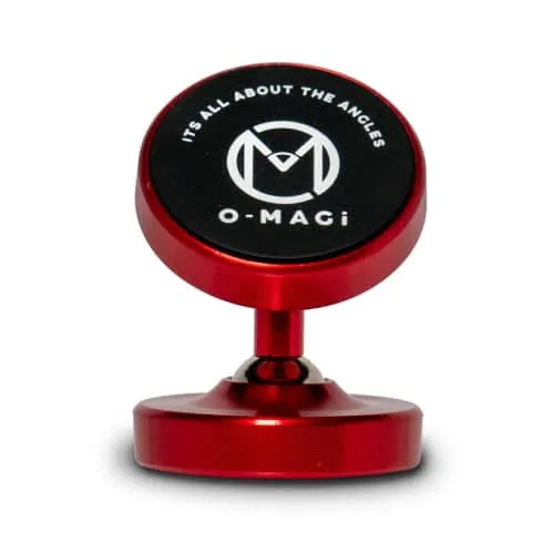 O-MAGi Magnetic Phone Mount with 360 Degree Rotation - Nebula Red