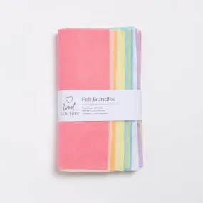 Pastel Felt Bundle