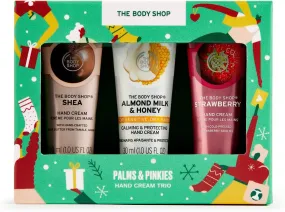 Pinkies Hand Cream Trio Set almond milk honey, shea strawberry 30ml