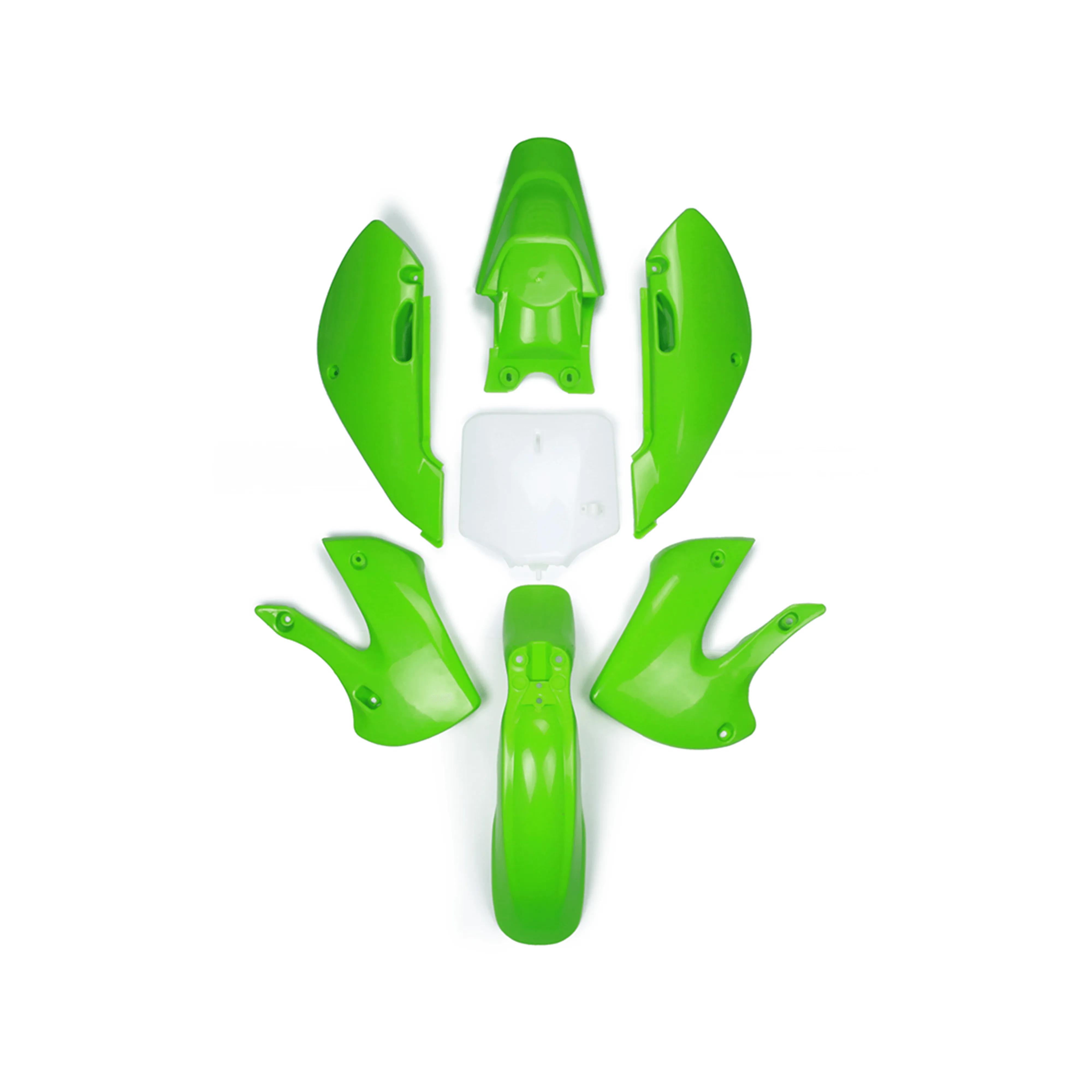 Plastic Fender Fairing Kits Set For Kawasaki