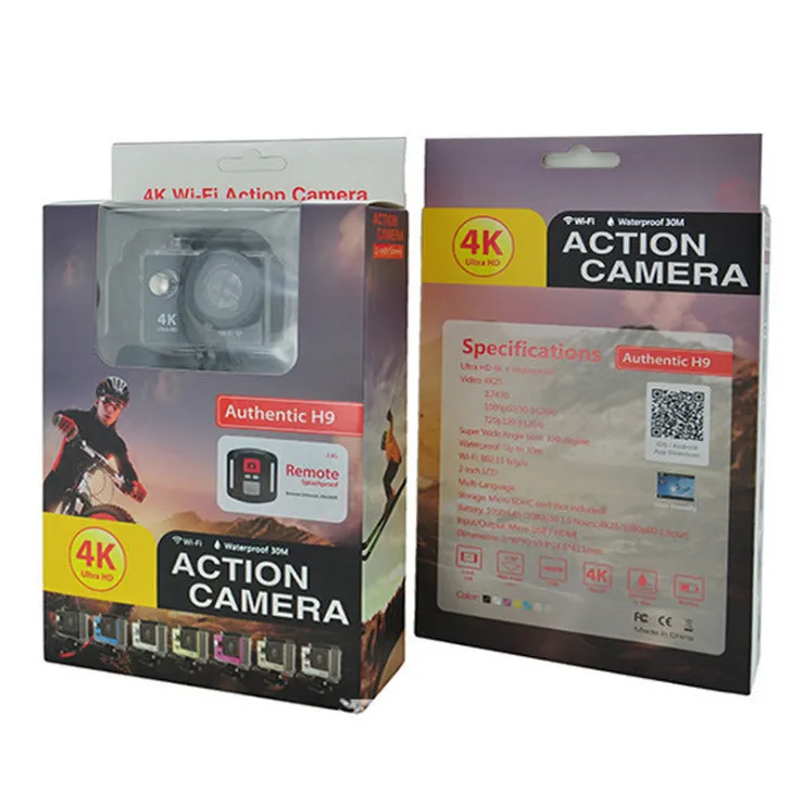 Pro Sports Camera EKEN H9R Ultra HD 4K WiFi HDMI 1080P 2.0 LCD 170D waterproof