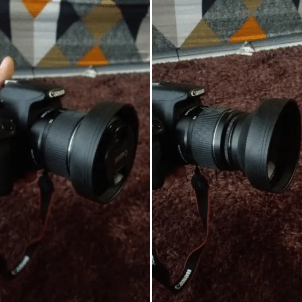 PROFESSIONAL 3 STAGE COLLAPSIBLE LENS HOOD