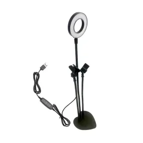 Professional  LED Livestream With Phone And Microphone Holder-SQ-3-1X