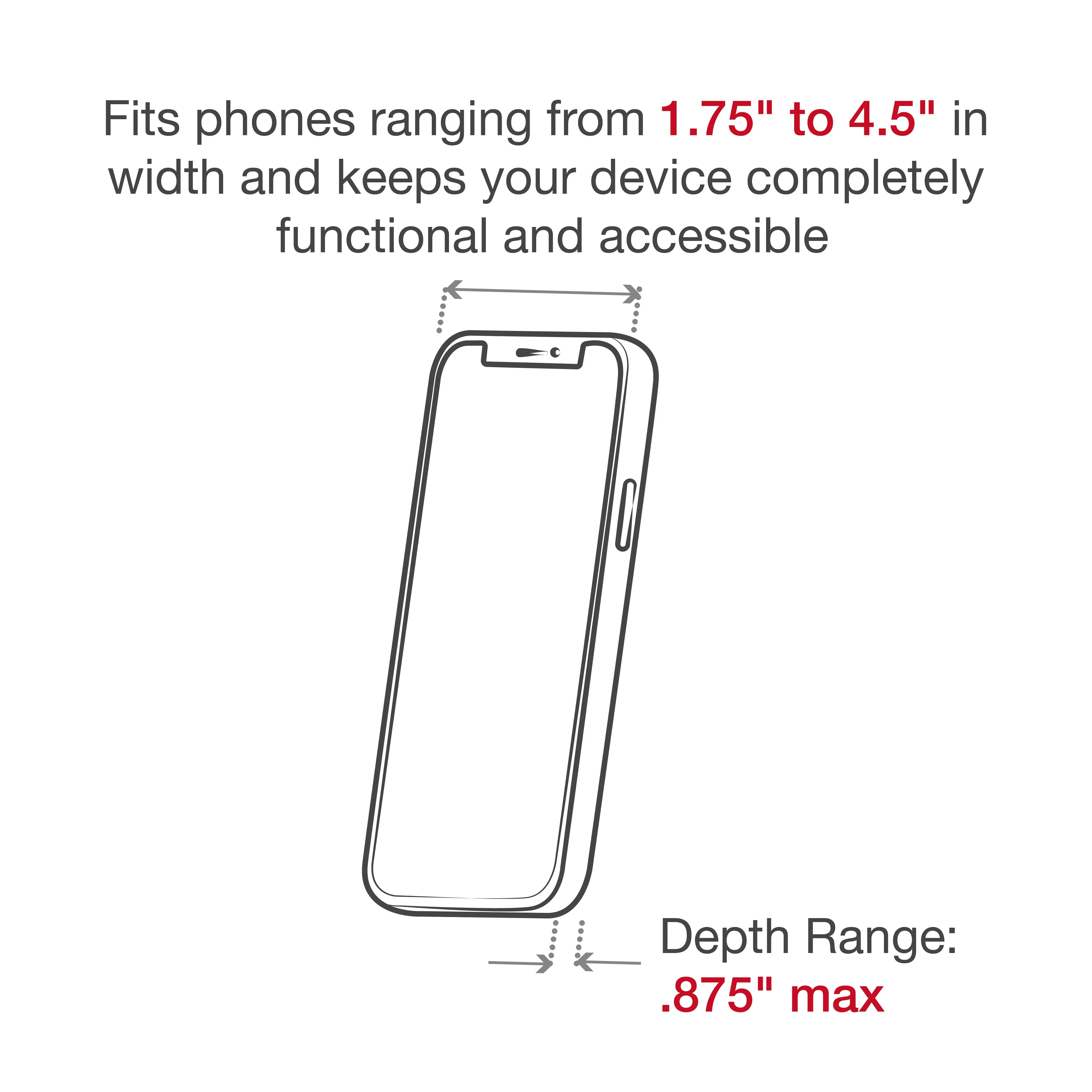 RAM® X-Grip® Large Phone Mount with RAM® Tough-Strap™ Handlebar Base
