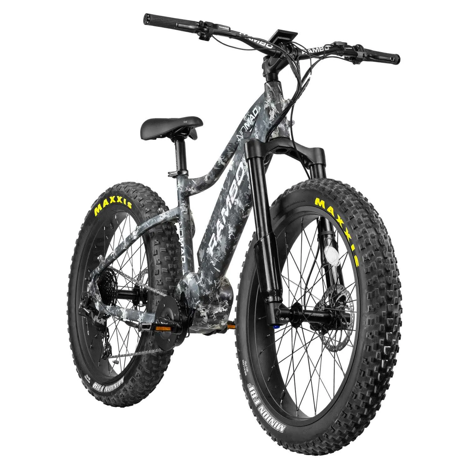 Rambo The Nomad 750W XPC11 All-Terrain Hunting Electric Bike E-Bike