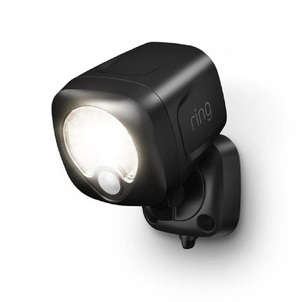 Ring 5B11S8-BEN0 Motion-Sensing Led Spotlight, Black