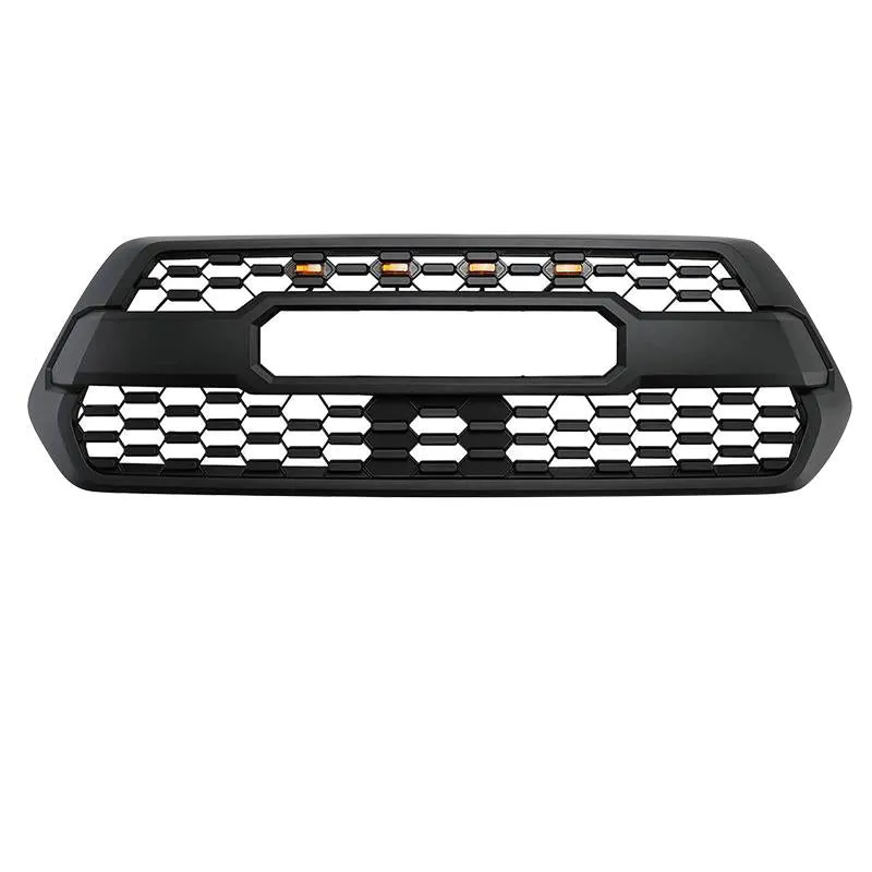 Roxmad TRD Pro Style Front Grill with Raptor Lights for 2016-2023 Toyota Tacoma