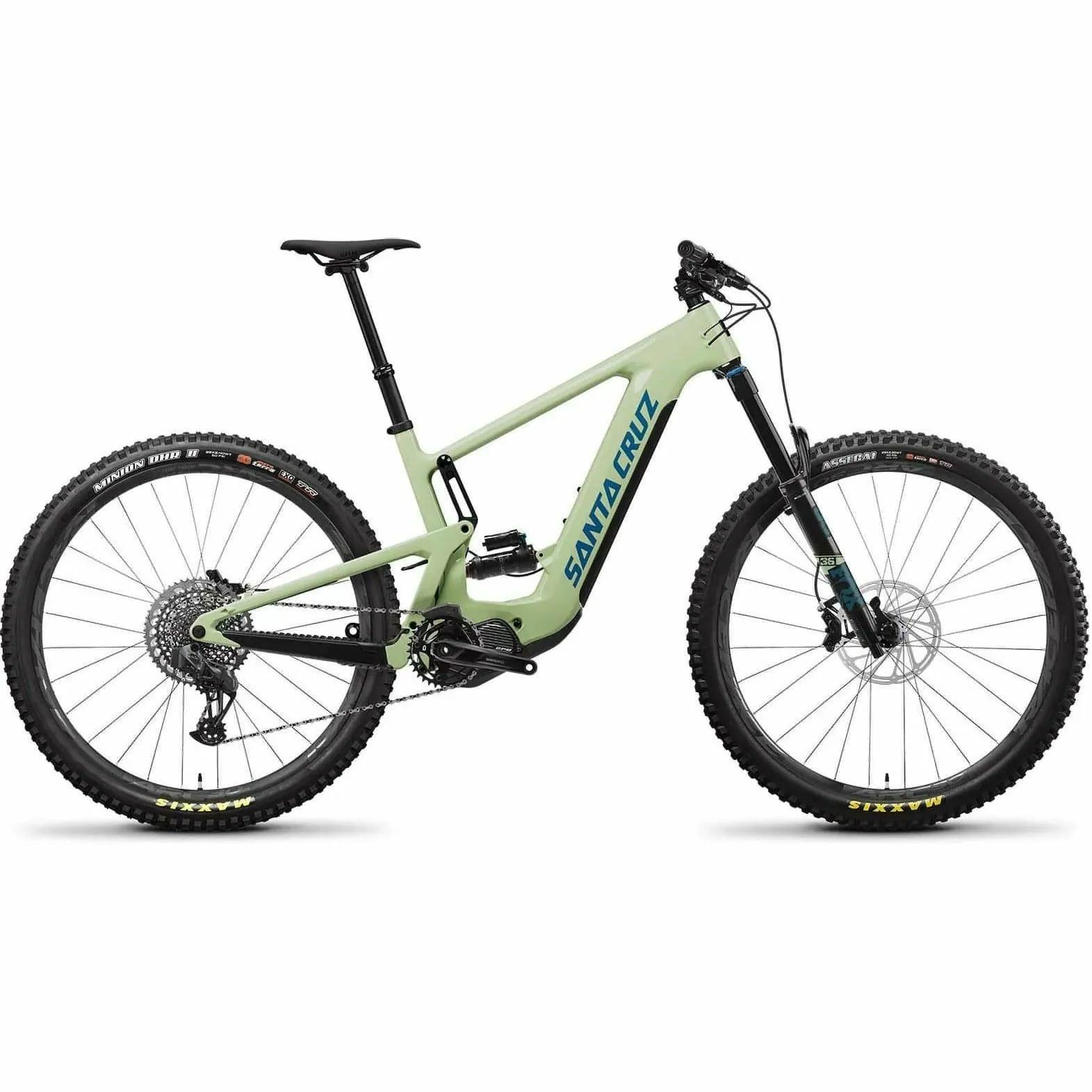Santa Cruz Heckler C GX AXS 29 Carbon Electric Mountain Bike 2023 - Avocado Green