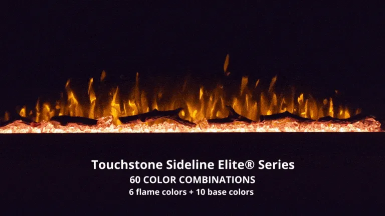 Sideline Elite 60 Outdoor Weatherproof 80049 (No Heat) Smart WiFi Enabled Electric Fireplace (Alexa/Google Compatible) Refurbished
