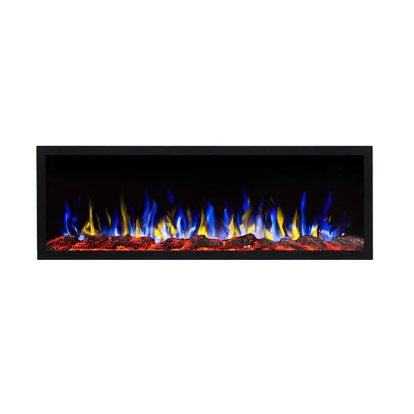 Sideline Elite 60 Outdoor Weatherproof 80049 (No Heat) Smart WiFi Enabled Electric Fireplace (Alexa/Google Compatible) Refurbished