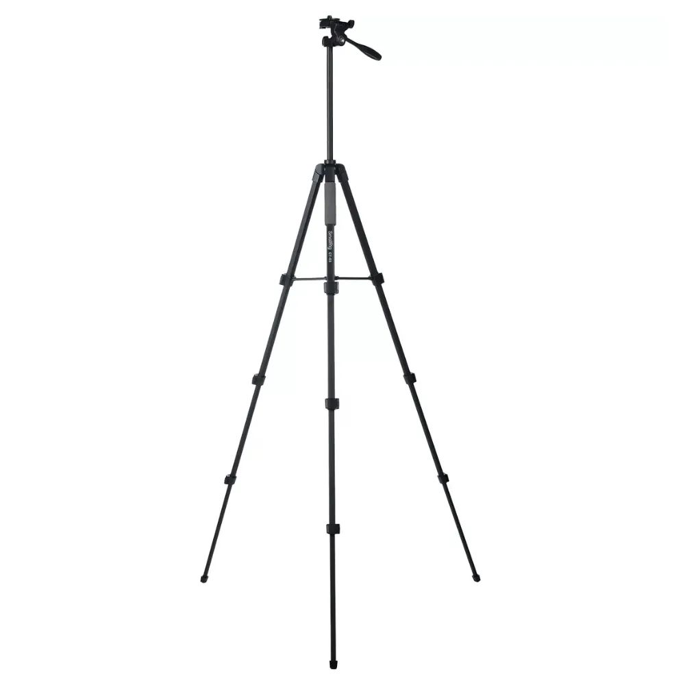 SmallRig CT-01 CT-03 Versatile Lightweight Tripod with up to 3kg Load Capacity, 148cm Height Range, Lever Locked 4-Section Leg, Touch-and-Go Quick-Release Mount Plate for Live Streaming, Vlogging and Outdoor Shooting | 4687 4717