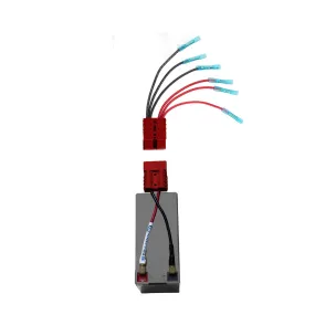 SPADE-A-NATOR Spade Style Battery connection for 3 electronics for Ice, Kayak, Canoes,  duck Boats   Lithium Compatible