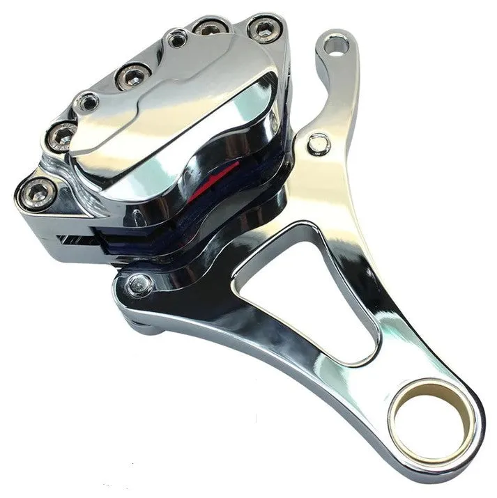 SPRINGER FRONT END BRAKE CALIPER KIT RIGHT SIDE CHROME