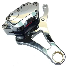 SPRINGER FRONT END BRAKE CALIPER KIT RIGHT SIDE CHROME