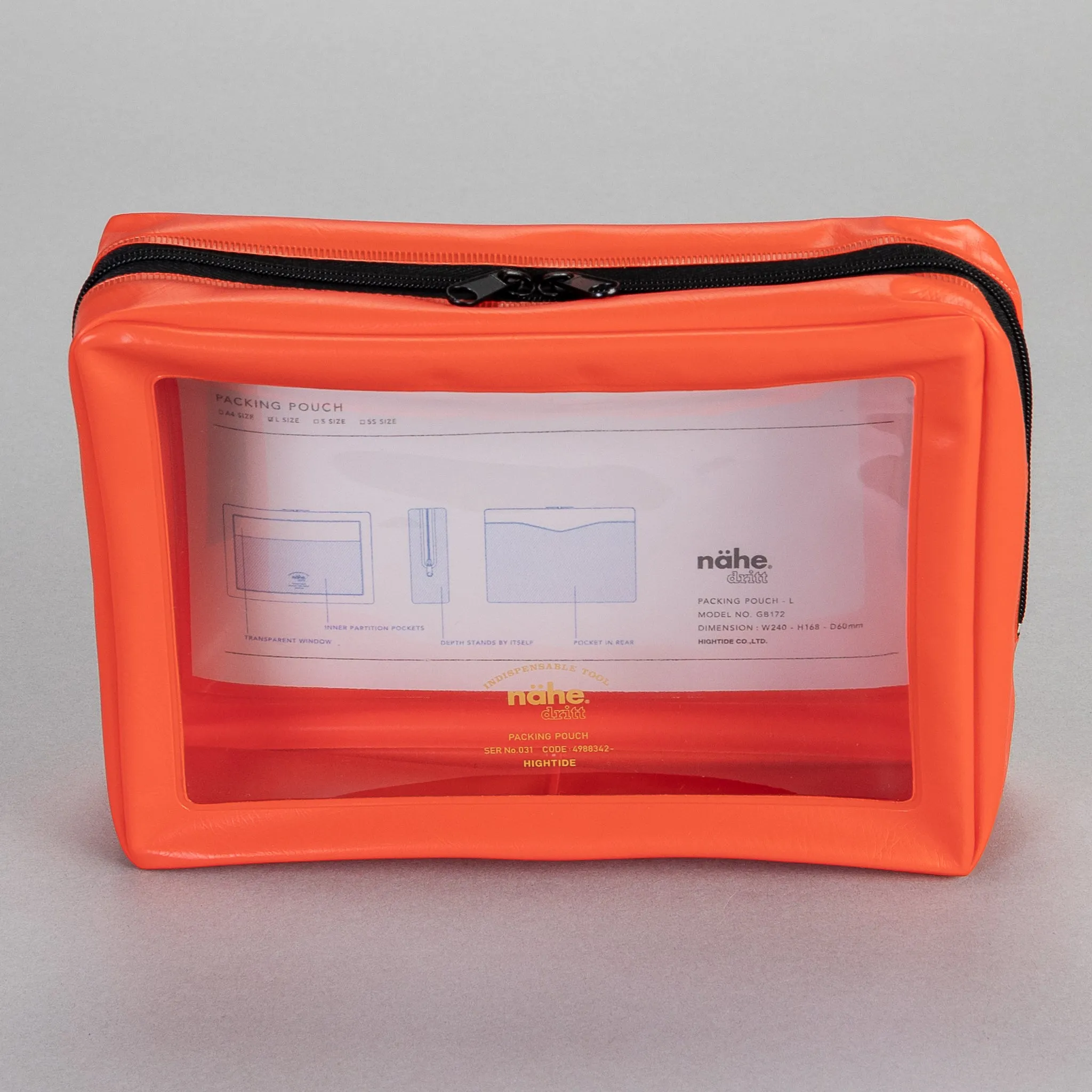 Transparent Packing Pouch (LARGE)