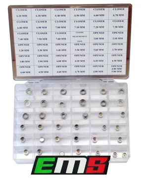 Valve shim kits