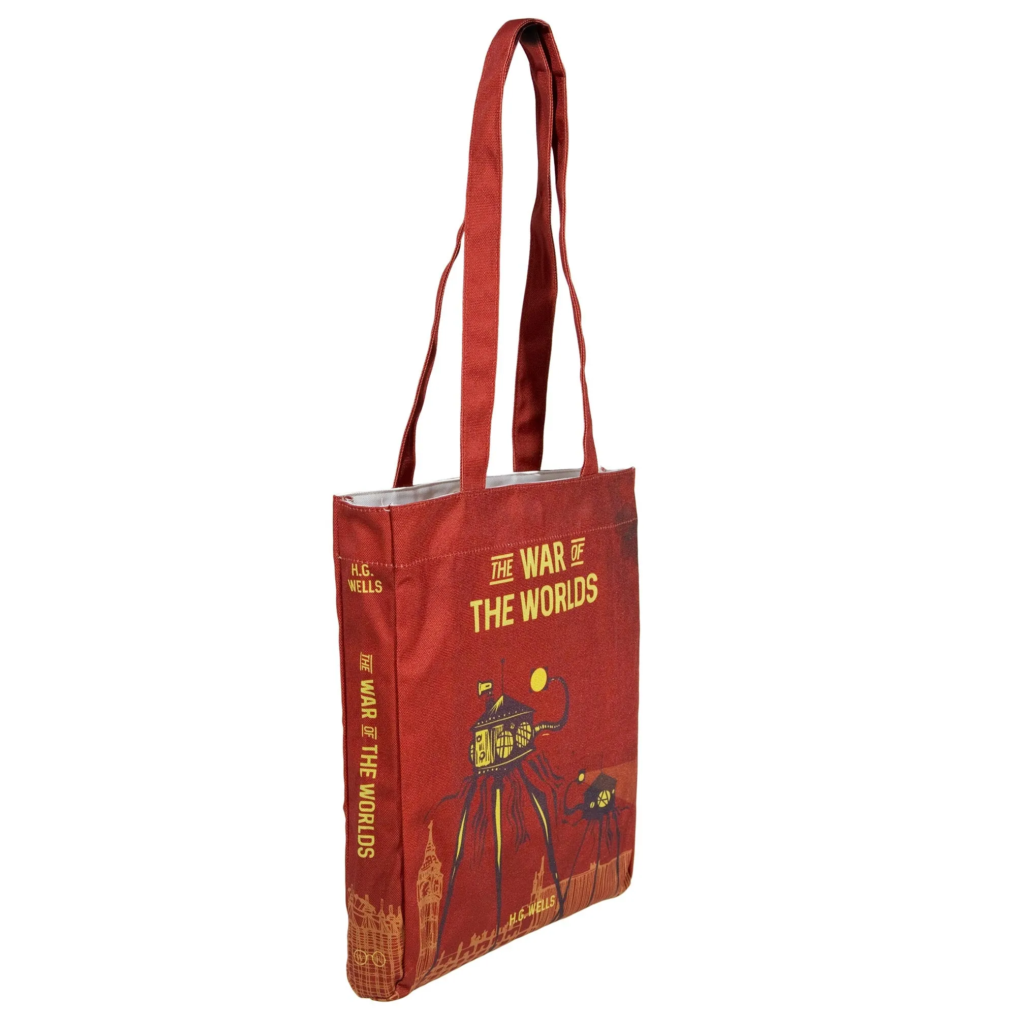 War of The Worlds Book Tote Bag