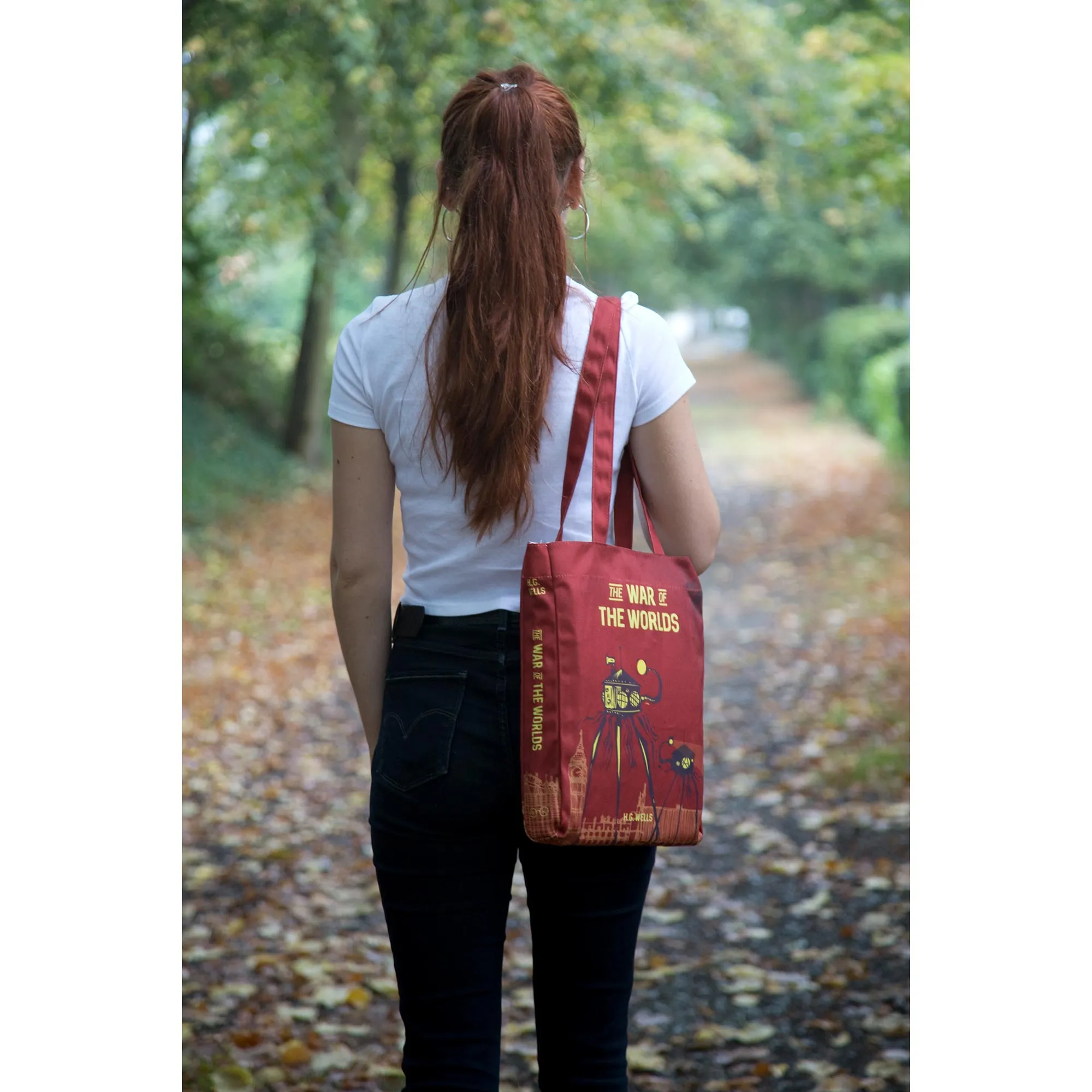 War of The Worlds Book Tote Bag