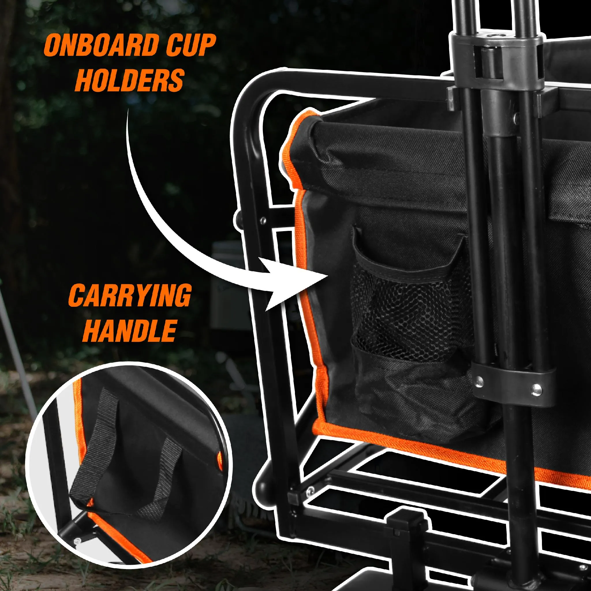 WEN GA8080 Folding Wagon and Utility Cart