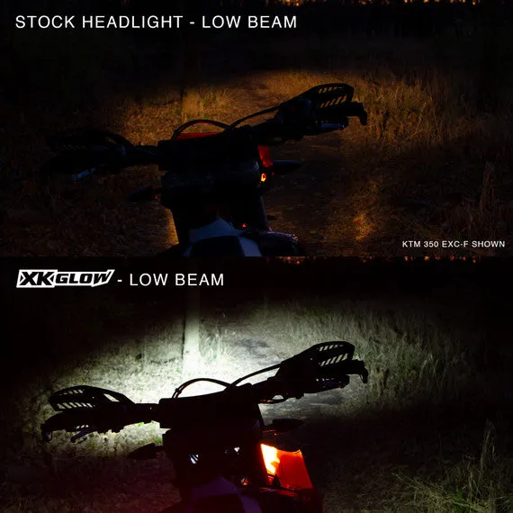 XKGlow Headlight Upgrade Kit KTM (2017-2023) Dual Sport Series