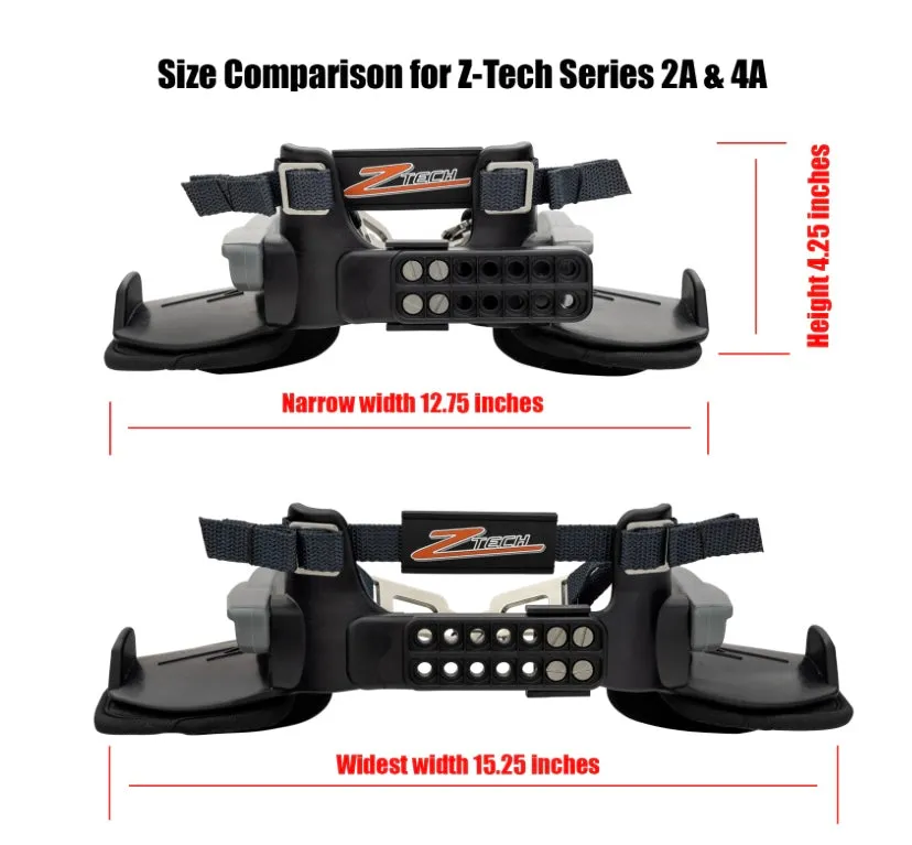 Zamp RZ-56 Helmet (Snell SA2020) and Z-Tech-2A FHR (Hans) Combo