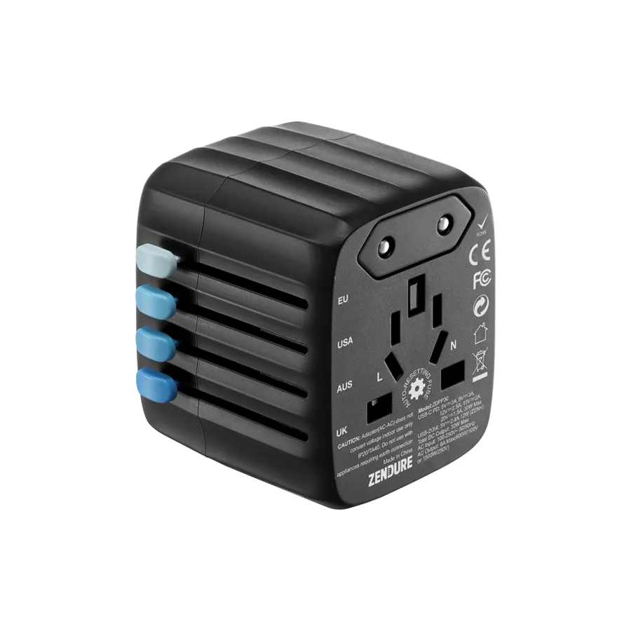 Zendure Passport 30W Travel Adapter